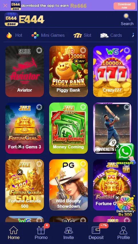 E444 Game